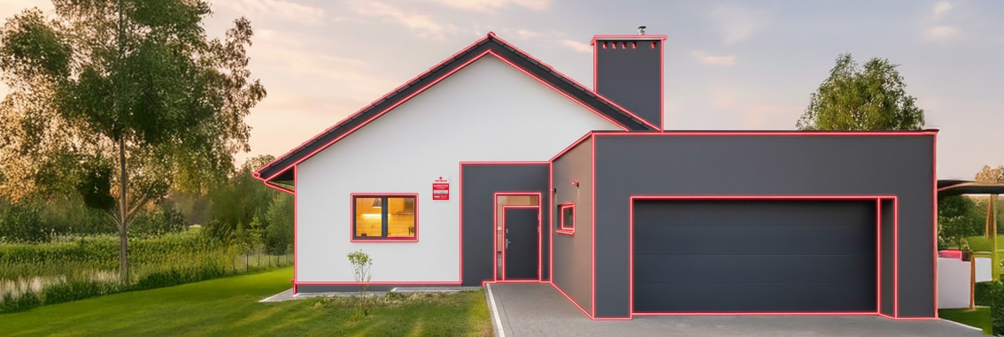 a protected house by Verisure systems